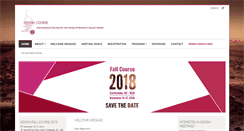 Desktop Screenshot of isswshcourse.org